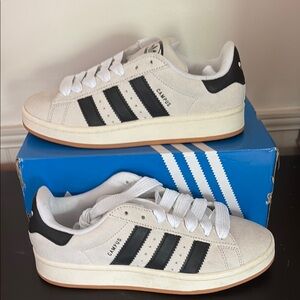 Adidas Campus 00s W Cream White Black US 9